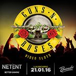 Holen Sie sich 100 Freispiele am Guns N 'Roses Spielautomaten