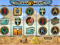 Mighty-Sphynx-Spielautomat - Benutzer gewinnt 4480 Euro