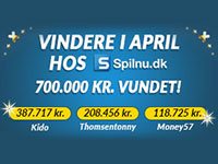 Drei Gewinner bei Spilnu.dk gewinnen insgesamt 700.000 Euro